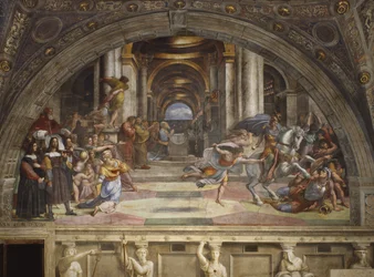 The Expulsion of Heliodorus from the Temple, Stanza di Eliodoro