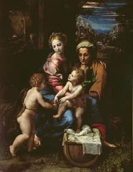The Holy Family (La Perla), c. 1518