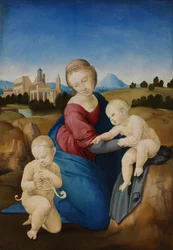 The Madonna and Child with the Infant Baptist (The Esterházy Madonna)