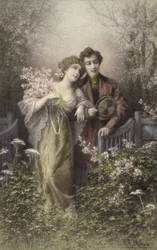 Couple with Blossom