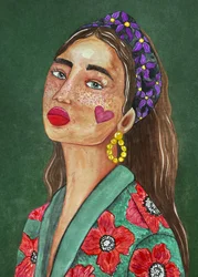 Girl with Hairband