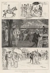 Sketches at Goodwood, Humours of the Course and Paddock