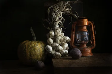 Rustic Harvest Still Life