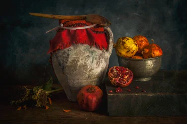 Rustic Harvest Still Life