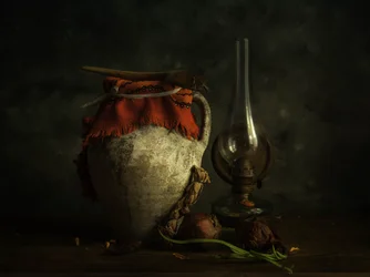 Rustic Kitchen Still Life