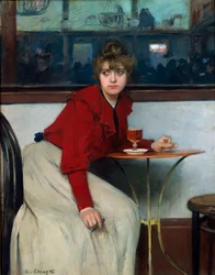 At the Moulin de la Galette or La Madeleine