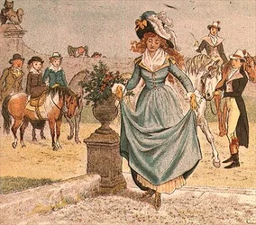 A Fine Lady from Ride-a-cock-horse to Banbury Cross