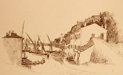 Local French Fishing Village in the South of France