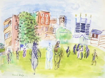 Ascot, the Stands