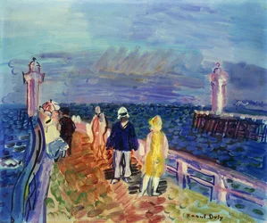 Jettys at Trouville-Deauville