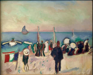 The Beach at Sainte-Adresse