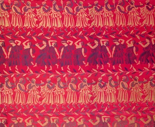 The Cortege of Orpheus, a Silk Damask Designed by Raoul Dufy