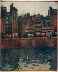 The Port of Le Havre at Dusk