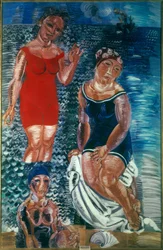 The Three Bathers