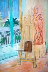 The Studio of the Painter with the Red Sculpture