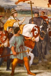 Meeting Between St. Leo the Great and Attila