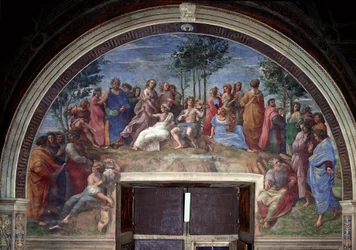 Parnassus, from the Stanza della Segnatura