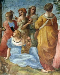 The muses (detail)