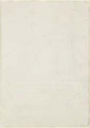 Verso: Slight architectural jottings including a cruciform ground plan, WA1846.160