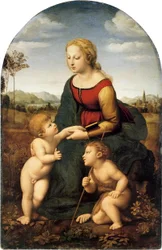 Madonna and Child with Saint John the Baptist (The Beautiful Gardener)