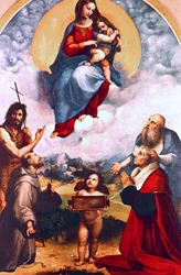 Madonna di Foligno, c1511-1512