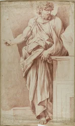 Standing Man, Pointing with Right Hand