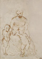 The Virgin and Child with St John