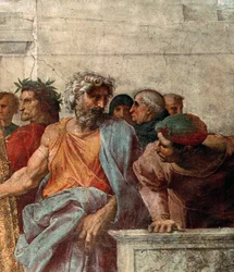 Disputa, from the Stanza della Segnatura (detail)