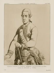Baron Gideon von Laudon, Austrian General, circa 1790