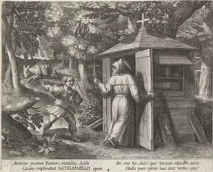 Saint Bartholomew as a Hermit