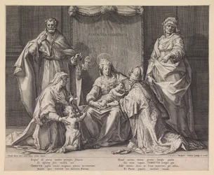 Holy Family with Zacharias, Elizabeth, and John the Baptist