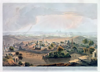 The Pyramids at Cairo, 1809