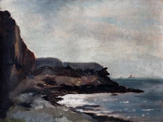 Seaside with Cliff