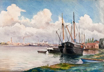 The Port of Bordeaux at Bacalan