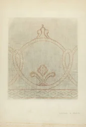 Wall Painting Restoration Drawing