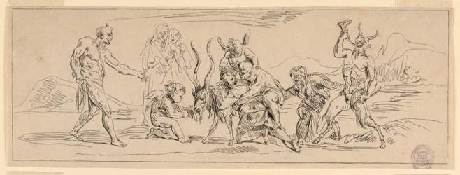 Bacchanalia with a Goat