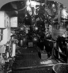 Four Torpedo Tubes in the Forward Compartment of a German U-boat, World War I