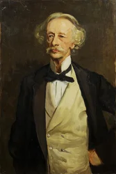 Portrait of the poet Coventry Patmore