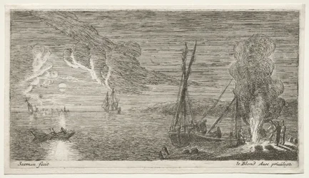 A Bonfire and Moonlight