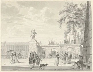 The Tuileries in Paris