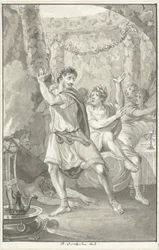 Lucius Aemilius Sejanus Saves the Life of Tiberius