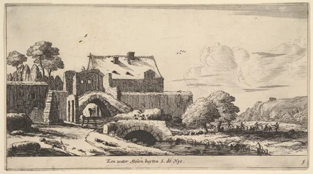 A Water Mill near St. Denis