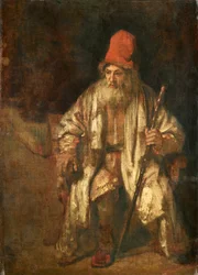 Old Man with a Red Cap