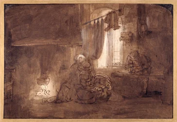 The Holy Family in the Carpenter