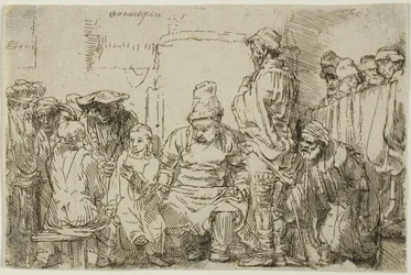 Christ Seated Disputing with the Doctors