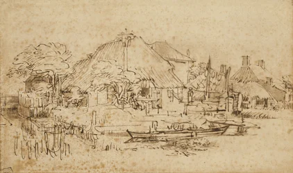 Cottage Beside a Canal