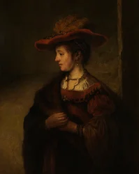 Portrait of Saskia van Uylenburgh