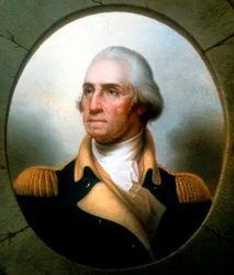 George Washington 1732-99, first President of United States 1789-97