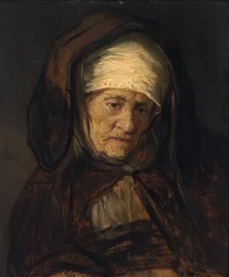 Head of an Aged Woman