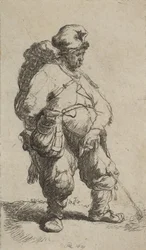 A Man Making Water, 1630